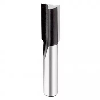 KWB 705020 Fresa de meia-cana com arestas de carboneto de tungsténio, haste 8 mm, diâmetro 20 mm, raio 6 mm