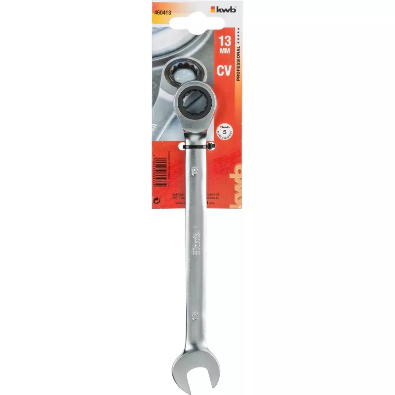 kwb 460413 Chave de caixa dupla com catraca 13 mm