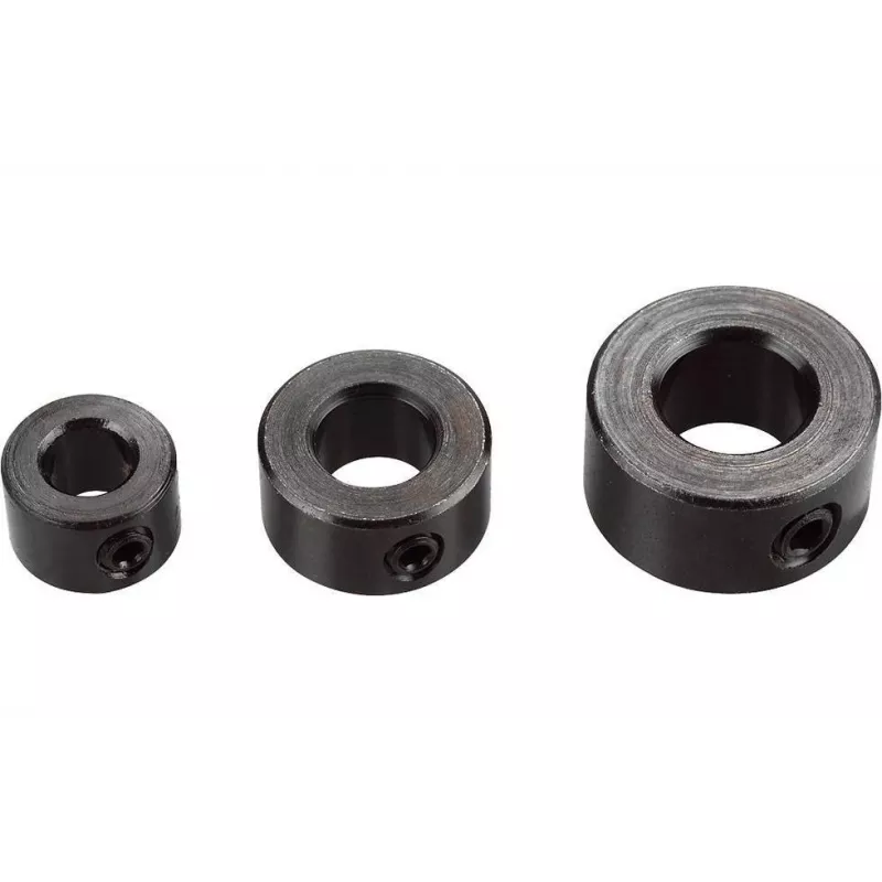 kwb 530300 Conjunto de limitadores de profundidade de perfuração, 3 peças, para brocas 6/8/10 mm, aço, com chave Allen