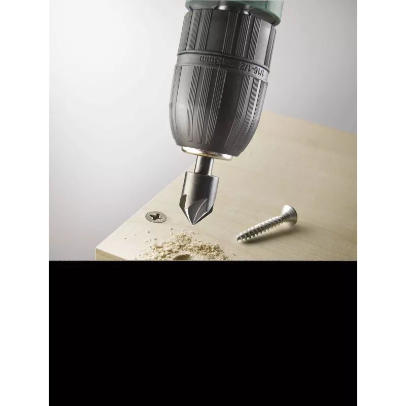 KWB Escareador cónico HSS 5 gumes 12 mm DIN 335 C 704310