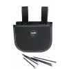 KWB 906400 Bolsa de cinto para ferramentas, vazia, poliéster 600D, preto/cinzento, 7 compartimentos