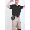 KWB 906400 Bolsa de cinto para ferramentas, vazia, poliéster 600D, preto/cinzento, 7 compartimentos