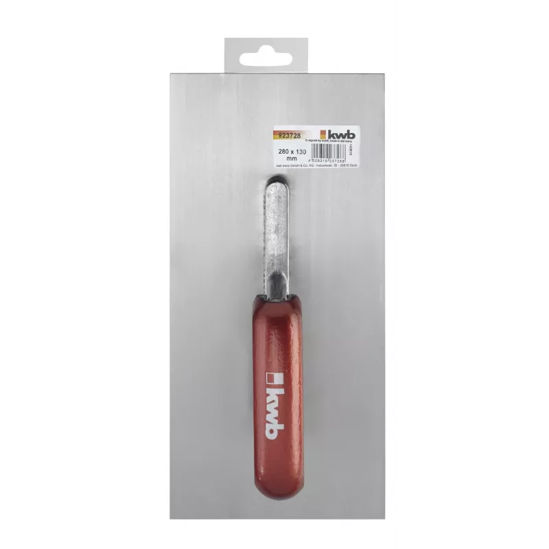 kwb 923728 Talocha de alisar 280 x 130 mm aço inoxidável