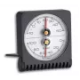 TFA Dostmann 45.2018 Termómetro redondo analógico, Ø63 mm, -20 a +50 °C, branco/prateado 7601