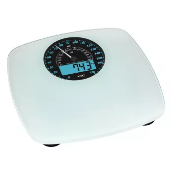 Balança de pessoa eletrónica TFA Dostmann 50.1003.02, 180 kg, preto