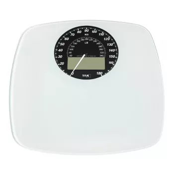 Balança de pessoa eletrónica TFA Dostmann 50.1003.02, 180 kg, preto