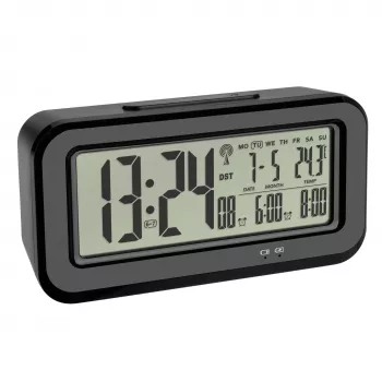 TFA Dostmann BOXX Despertador digital preto 60.2554.01
