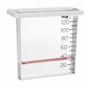 TFA Dostmann 47.1014 Pluviómetro 120 mm transparente/branco