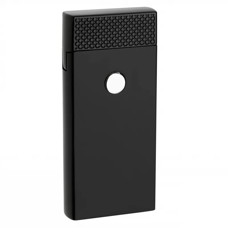 TFA Dostmann 98.1124.01 Isqueiro de arco elétrico de plasma – recarregável, USB, sem chama, arco duplo, resistente ao vento