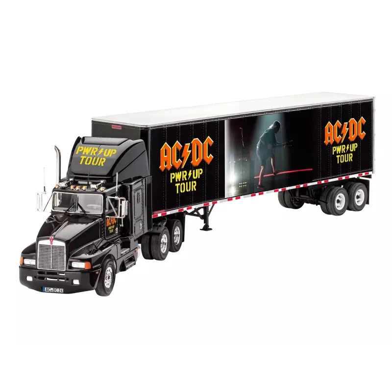 Revell 07731 AC/DC Tour Truck & Trailer “Power Up” Maquete 1:32