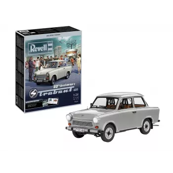 Revell 60.º aniversário Trabant 601 Exclusive Edition 1:24 Maquete em plástico 05630