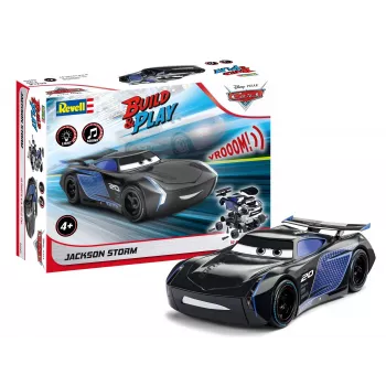 Revell B&P Disney Cars Carro Jackson Storm com luz e som 065639090