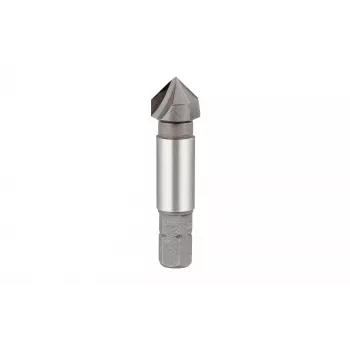 KWB 704840 Escareador cónico HSS 16 mm, 90°, 3 arestas, haste cilíndrica