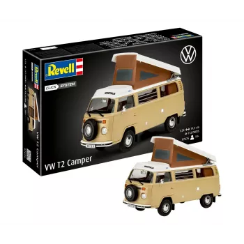 Revell 1:24 VW T2 Camper Maquete em plástico 07676