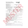 TFA Dostmann 30.1064.02.K Termómetro de mão branco °F/°C -40 a 250°C com ecrã integrado