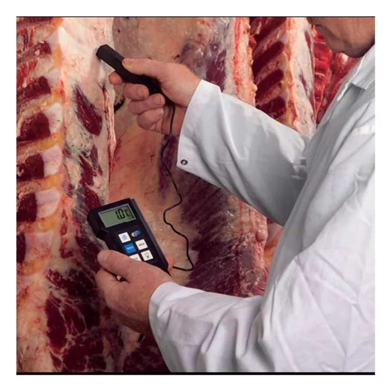 TFA Dostmann 31.1020 Termómetro de penetração digital profissional, NTC, -40 a +200 °C, sonda de aço inoxidável, IP65