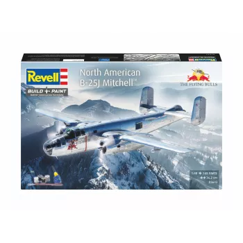Revell 05643 Flying B-25J Mitchell Kit de modelismo de avião, 1:48