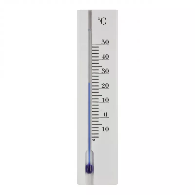 TFA Dostmann 12.1032.09 Termómetro analógico para montagem na parede, branco, -30 a +50 °C