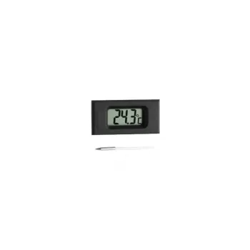 TFA Dostmann Termómetro de encastrar com sensor de cabo, preto (n.º cat. 30.2025)