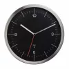 TFA Dostmann Relógio de parede sem fios 245 mm aço inoxidável com ponteiro dos segundos contínuo 60.3544.01