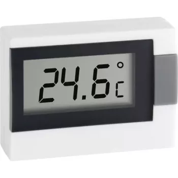 TFA DOSTMANN Mini-termómetro, escala dupla, -30 a +50 °C, branco 30.2017.02