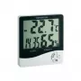 TFA Dostmann WS 5031 Termo-higrómetro com relógio, preto/branco 30-5031