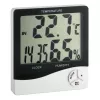 TFA Dostmann WS 5031 Termo-higrómetro com relógio, preto/branco 30-5031