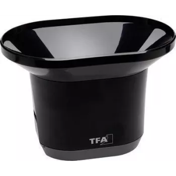TFA Dostmann 30.3233.01 Sensor de chuva radiocontrolado, 433 MHz, 0-300 mm/h, resolução 0,1 mm, branco