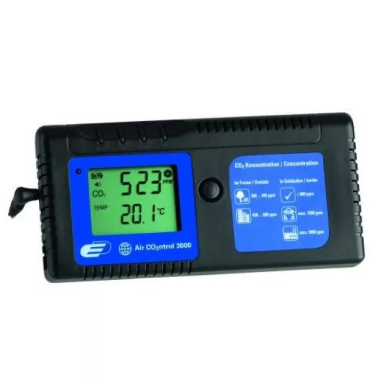 TFA Dostmann AirCO2ntrol 3000 Monitor de CO2 com temperatura e humidade 5020-0106
