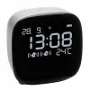 TFA Dostmann 60.2034.02 Despertador de quartzo branco com 2 alarmes