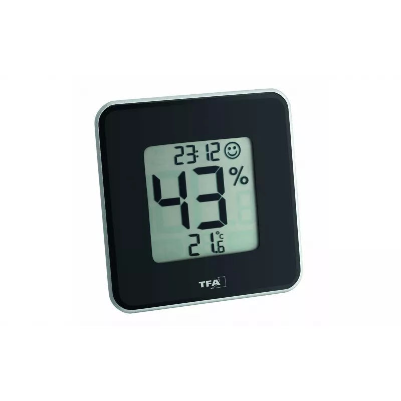 TFA Dostmann 30.5021.01 Style Termo-higrómetro digital preto (30.010.425)
