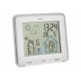 TFA Dostmann LIFE Estação meteorológica radiocontrolada com previsão 12-24h, LCD a cores, temperatura e humidade interior/exterior, relógio DCF-77, alarme de geada, 1 sensor incluído – preto 35.1153.02