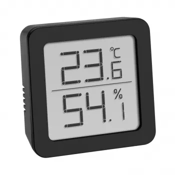 TFA Dostmann Termo-higrómetro digital preto 30.5051.01