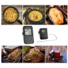 TFA Dostmann 14.1504 Termómetro de grelhar com sonda de cabo, alarme, temporizador, monitorização da temperatura interna para cozedura lenta, carne de porco, carne de vaca, caça, peru, borrego, coelho