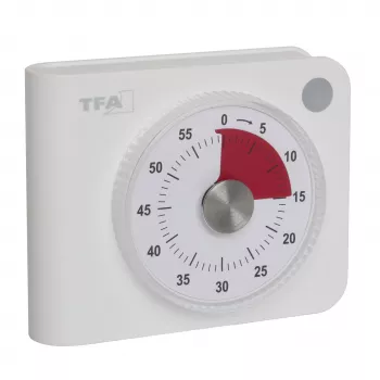 TFA Dostmann Temporizador de cozinha digital branco 38.2058.02