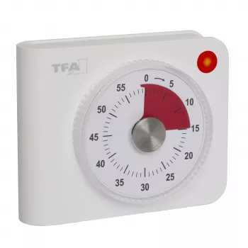 TFA Dostmann Temporizador de cozinha digital branco 38.2058.02