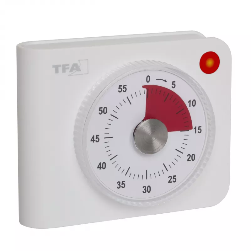 TFA Dostmann Temporizador de cozinha digital branco 38.2058.02