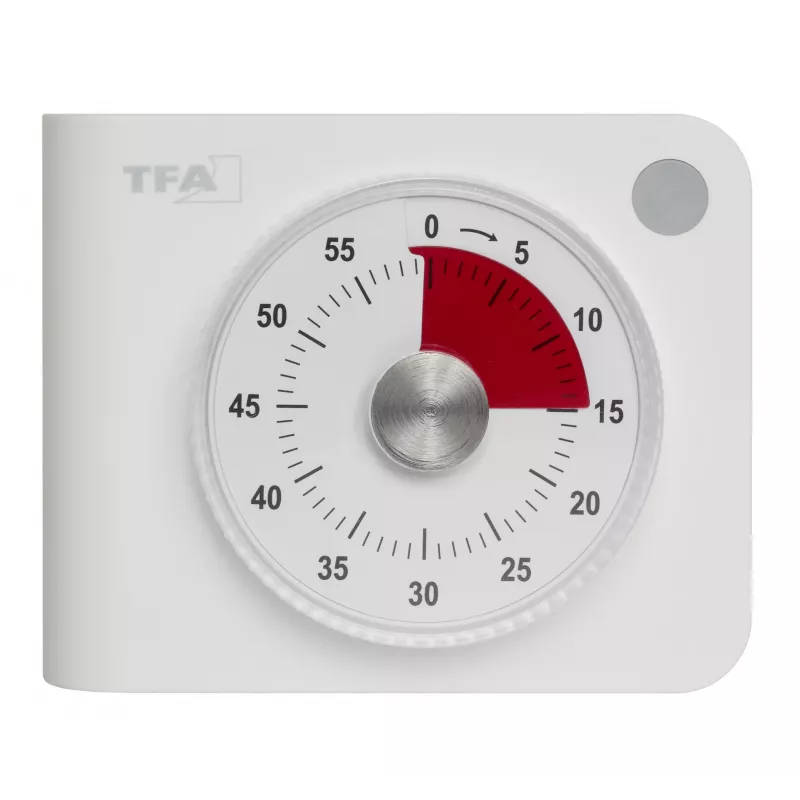 TFA Dostmann Temporizador de cozinha digital branco 38.2058.02