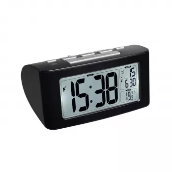 TFA Dostmann Despertador com rádio 60.2532.01 preto