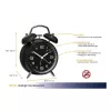 TFA Dostmann Despertador mecânico 60.1025 preto