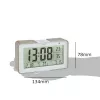 TFA Dostmann 60.2540.53 Despertador com rádio dourado/branco