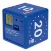 TFA Dostmann Timer CUBE Temporizador de cubo digital, azul 38.2036.06