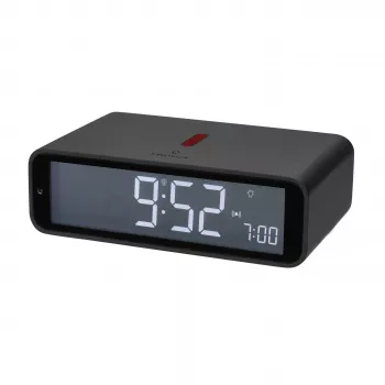 TFA Dostmann 60.2560.10 Despertador com rádio antracite