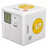TFA Dostmann Cube Timer Temporizador digital para ovos, branco/amarelo (38.2041.07)