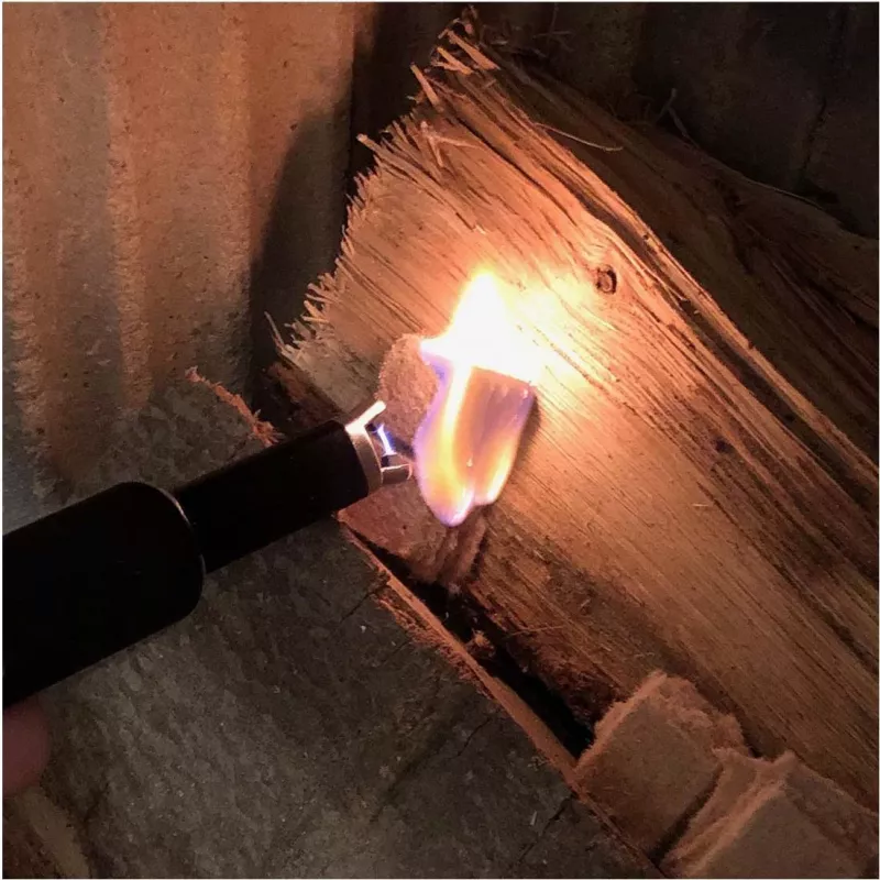 TFA Dostmann 98.1119.01 Spark Isqueiro de cozinha a arco recarregável preto-prateado