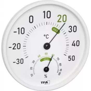 TFA Dostmann termo-higrómetro digital branco 45.2045.02