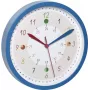 TFA Dostmann 60.3058.06.90 relógio de parede de quartzo 308 mm azul