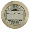 TFA Dostmann METEOMAR estação meteorológica marítima 35.1124.53 - digital, indicação de marés, fase da lua, relógio controlado por rádio, suporta até 3 sensores exteriores