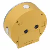 TFA Dostmann 60.1034.07 despertador analógico de quartzo redondo amarelo