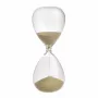 TFA Dostmann ampulheta dourada, transparente, 5 minutos, vidro, tampas pretas 18.6009.53.90